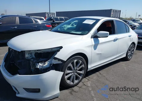 2015 Honda Accord Sport z USA, uszkodzony, nr VIN 1HGCR2F59FA063958